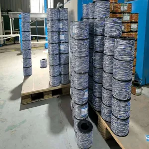 Blue White Copper Blasting Wire