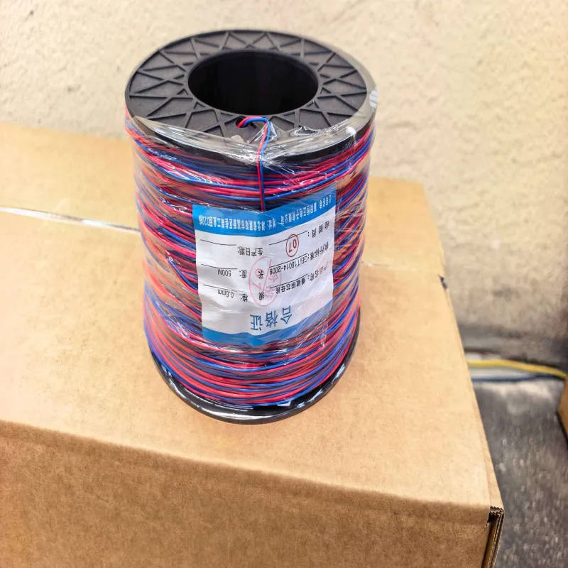 Red Blue Copper Blasting Wire