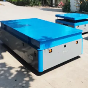 عربات مسطحة كهربائية موجهة بالسكك الحديدية