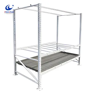 Multi-layer Fixed Frame Seedbed Ultra-durable Seedbed Manufacturer Multi-layer Seedbed with Moving Wheels at the Bottom