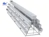 Vertical Hydroponic NFT Grow Channel System - Commercial Stackable Planting Gutter for Leafy Vegetables Herb Production