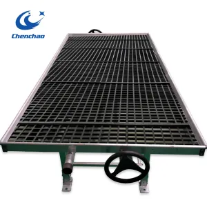 Greenhouse Seedling Cultivation Rack, Flower and Vegetable Seedling Platform, Plastic Mesh Customized Seedbed