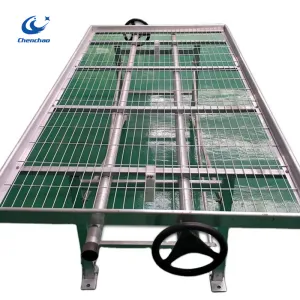 Metal Mesh Movable Seedbed, Fruit and Vegetable Cultivation Rack, Greenhouse Seedling Equipment, Electric Welding Mesh Seedbed