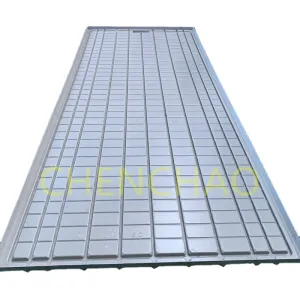 Professional Microgreen Planting Trays Plastic Pvc Indoor Hydroponic System Ebb and Flow Grow Racks