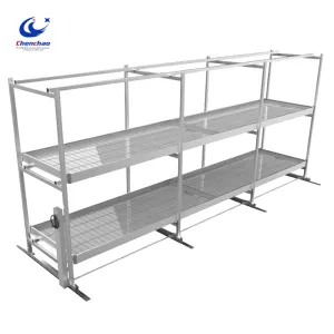 Multi Layer Track Seedbed Vertical Agricultural Equipment Manufacturer Double Level Rolling Bench