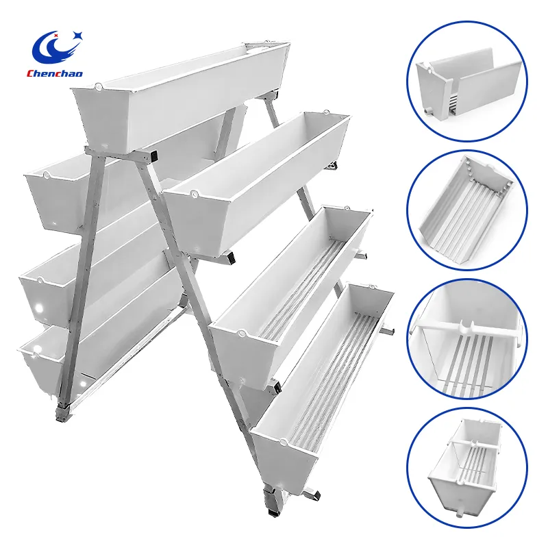 Vertical Hydroponic NFT Growing System Channel Gully Food Grade PVC for Indoor Commercial Leafy Greens Lettuce Herb Planting