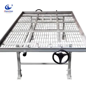 Galvanized Metal Welded Mesh Seedling Bed--Greenhouse Seedling Bed Manufacturer--Root-Rot Prevention Mesh Grown Seedling Bed