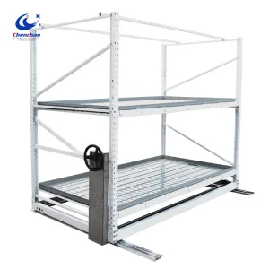 Handwheel Moved Multi Layer Track Seedbed Equipment Manufacturer Offering OEM/ODM Services Double Level Rolling Bench