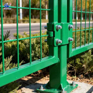 High Quality Steel Wire Impregnated Guardrail Mesh Green Impregnated Garden Guardrail Anti-corrosion and Rust Prevention