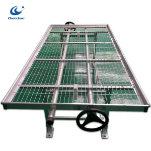Metal Mesh Movable Seedbed, Fruit and Vegetable Cultivation Rack, Greenhouse Seedling Equipment, Electric Welding Mesh Seedbed