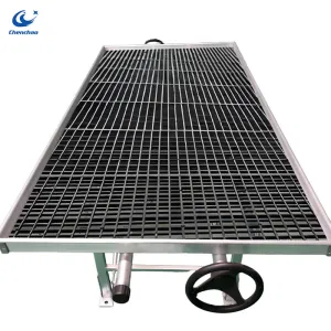 Commercial Plastic Mesh Seedbed Plant Nursery Bed Greenhouse plant seedling platform