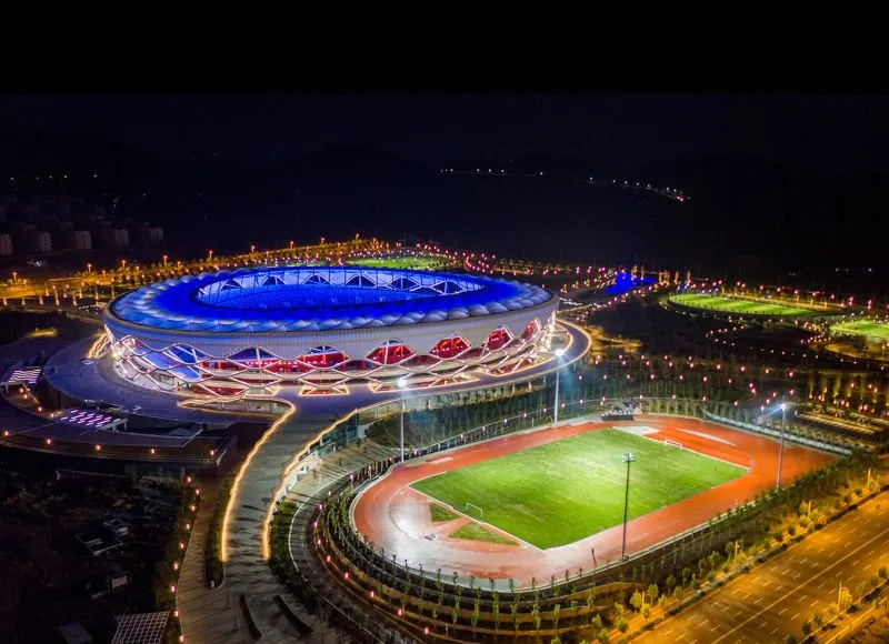 Zaozhuang Gymnasium Lighting Project Case