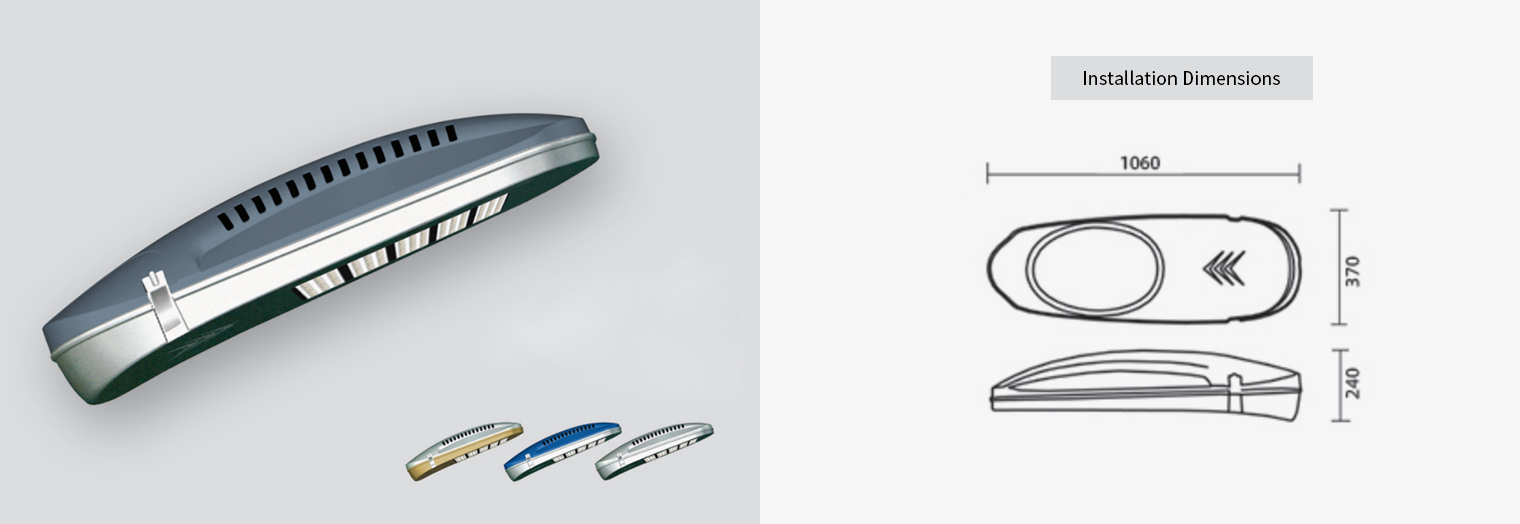 DONGFENG NO.4-I LED Street Light for Urban Road and Highway Lighting Applications