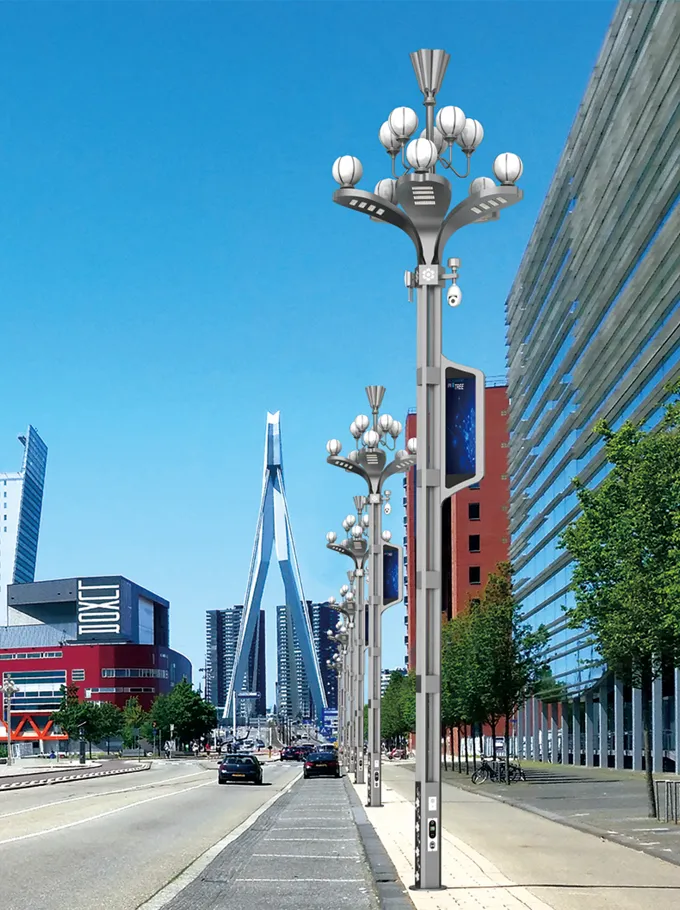 Urban Multifunctional Smart Pole