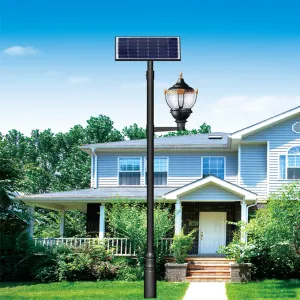 Residential Solar Street Light with Lantern
