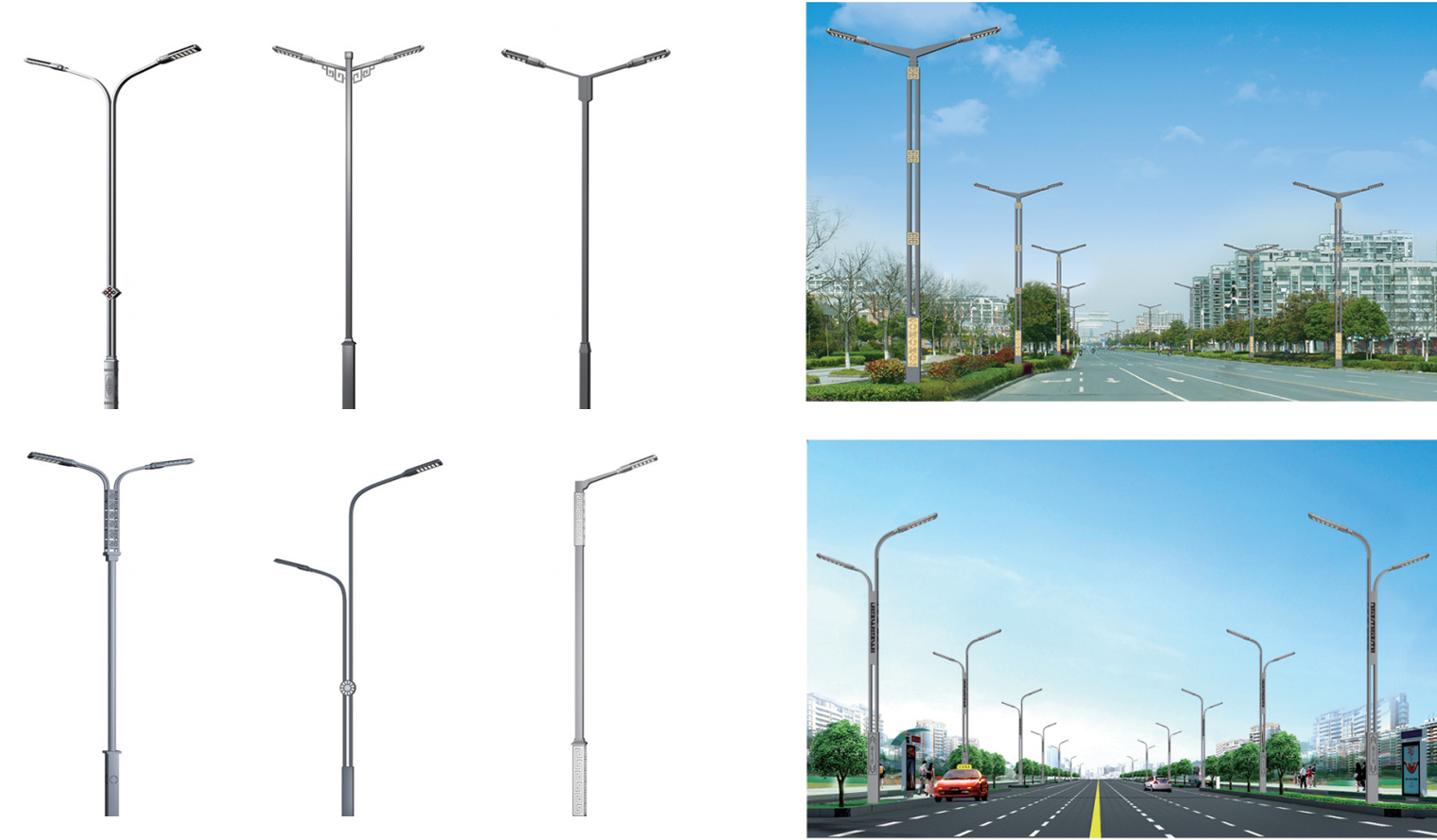 Highway lighting project workflow from design to installation