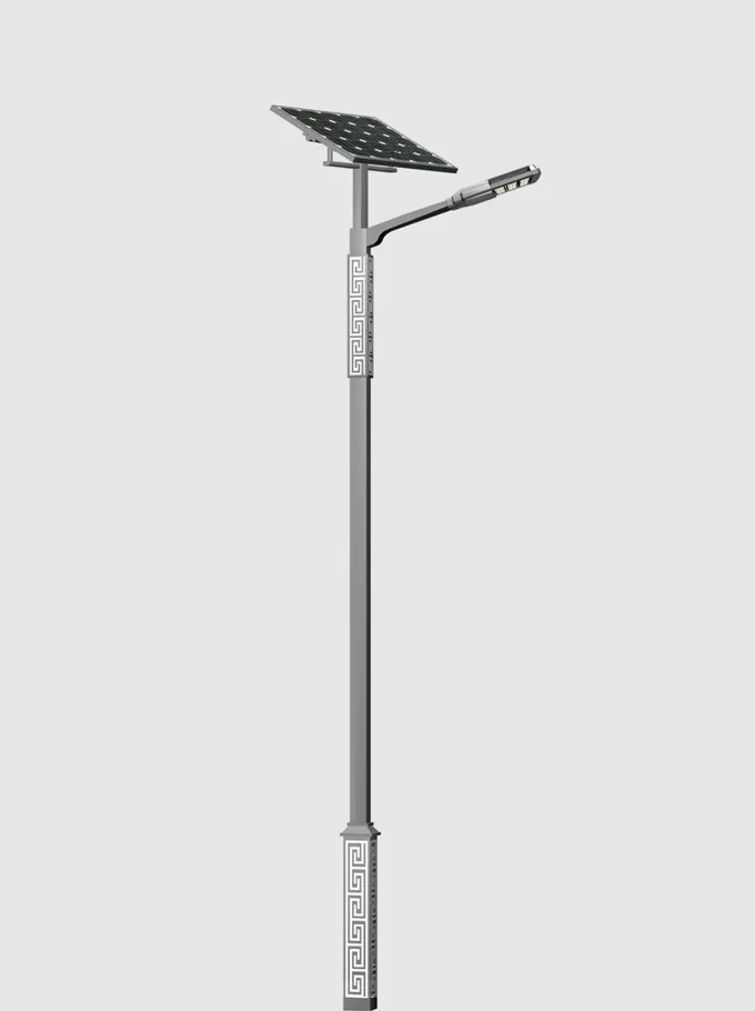Decorative Lithium Battery Solar LED Street Light