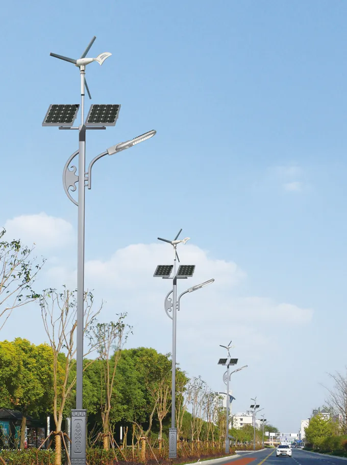 Wind-Solar Hybrid LED Street Light