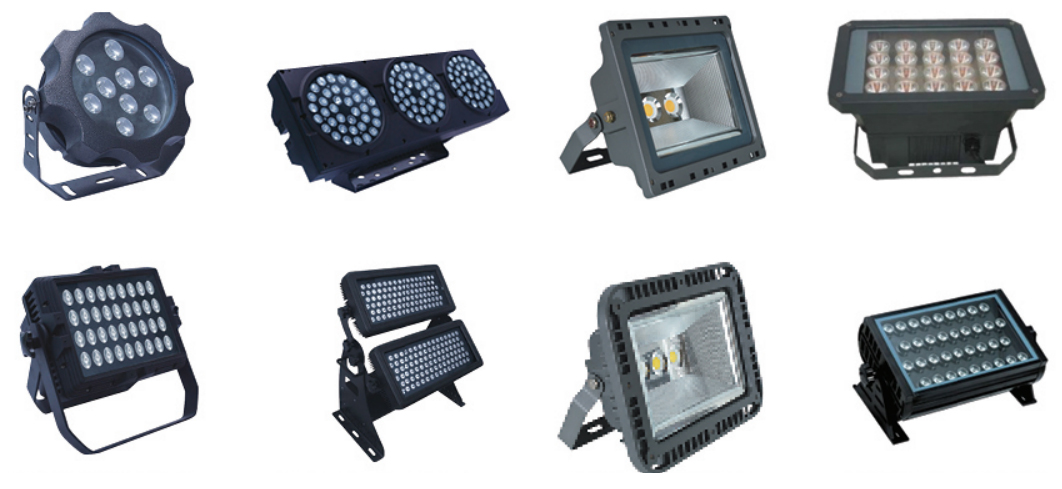 Bridge lighting products including LED street lights flood lights and decorative lighting systems
