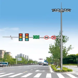 Multi-Light Smart Traffic Pole