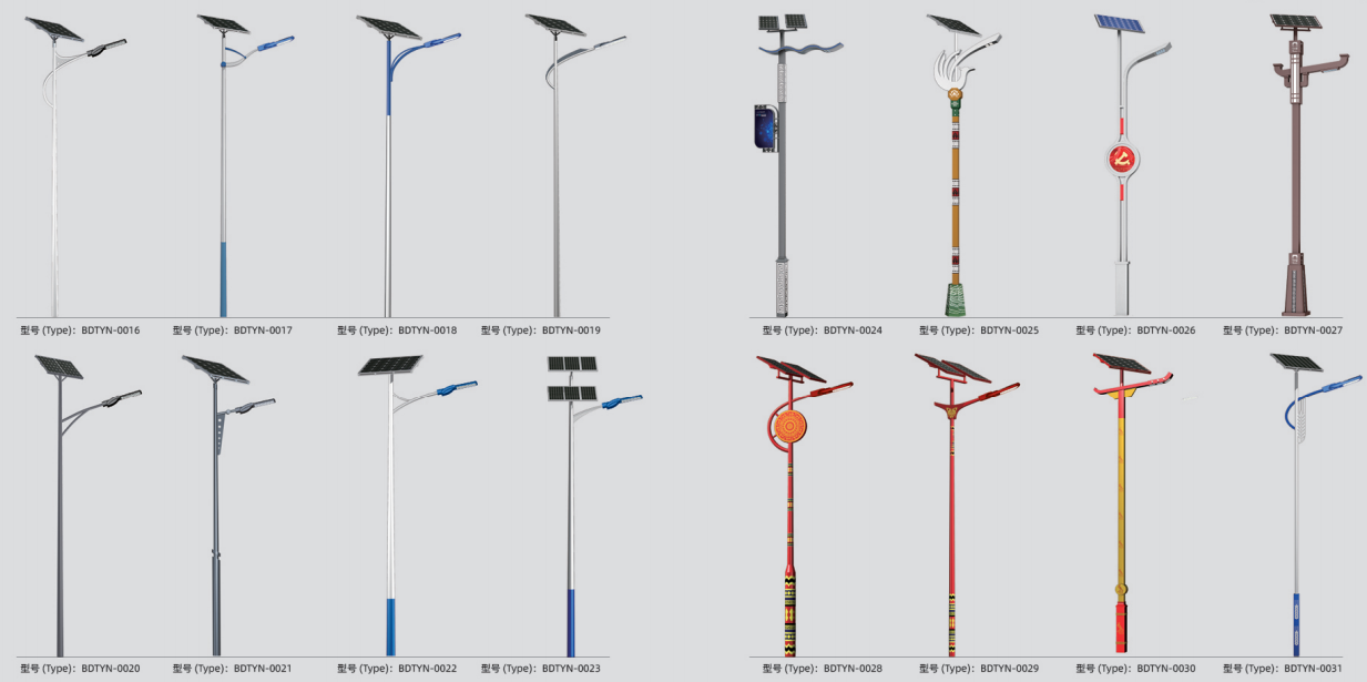 Customized Solar Street Lighting Engineering Design