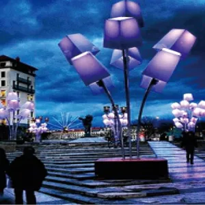 Artistic Sculptural Landscape Light