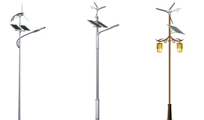 Q235 Hot Dip Galvanized and Powder Coated Pole for Solar Street Light