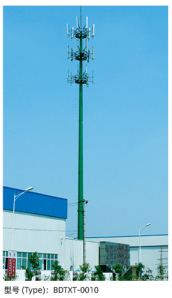 Multi-antenna communication tower for telecom networks
