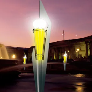 Illuminated Decorative Landscape Light Column
