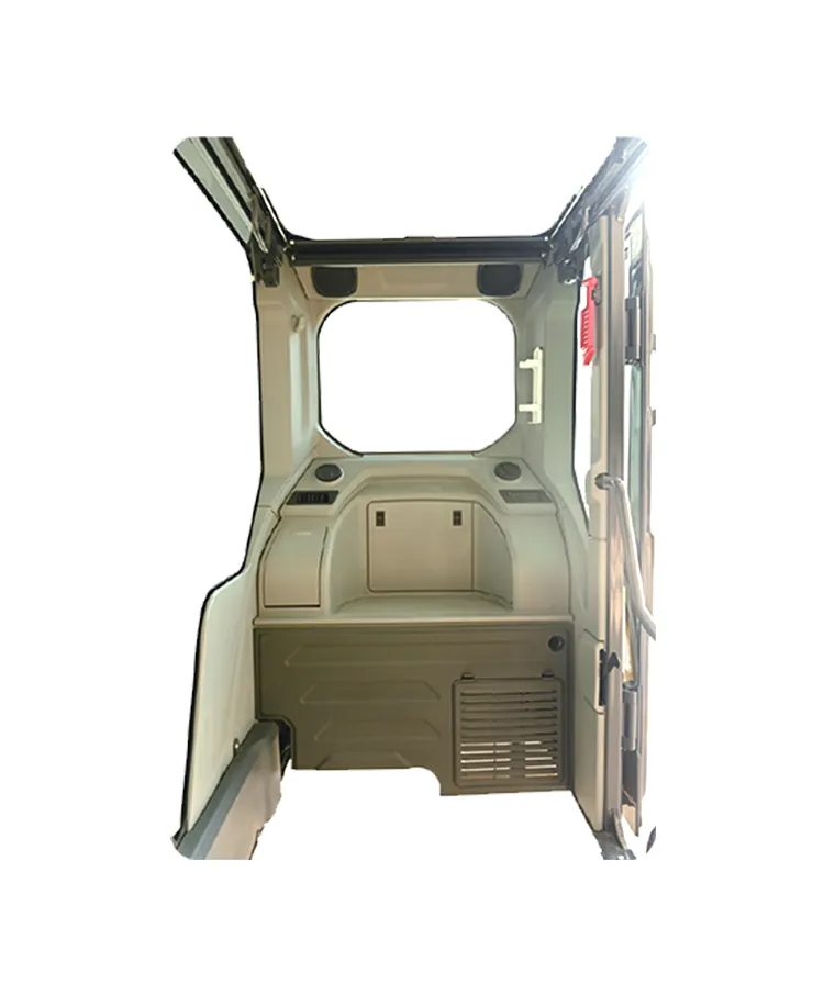 Interior of Medium and Large Excavators - Rear-Facing E3-6