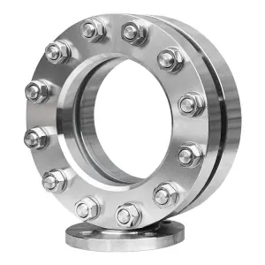 Stainless Steel Sight Glass Flange for Corrosion Resistant Pipeline Monitoring