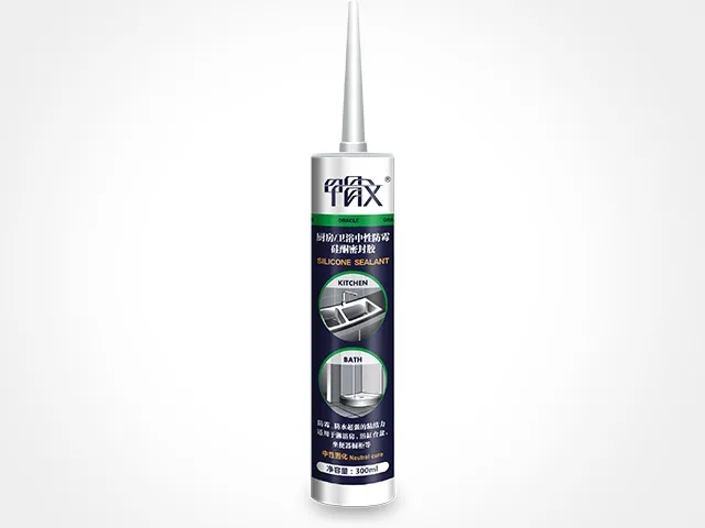 Oracle - Neutral Mildew Resistant Silicone Sealant for Kitchen & Bathroom