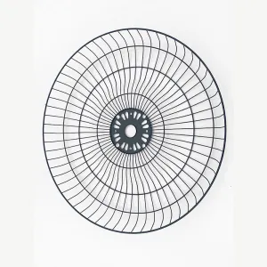 Household fan mesh cover
