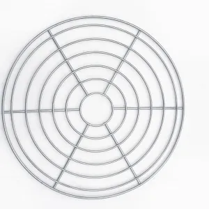 The motor is encased in a fan protective housing