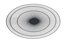 Round steel wire mesh cover