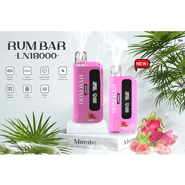 Rum Bar 18000 Puff Mamba