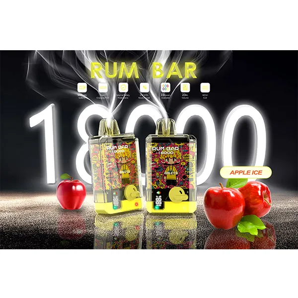 Rum Bar 18000 Puffs APPLE ICE