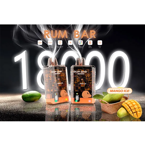 Rum Bar 18000 Puffs MANGO ICE