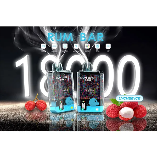 Rum Bar 18000 Puffs LYCHEE ICE