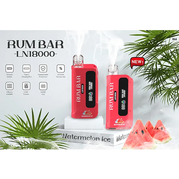 Rum Bar 18000 Puff Watermelon ice
