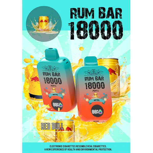 Rum Bar 18000 Puff RED BULL