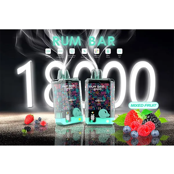 Rum Bar 18000 Puffs ΜΙΚΤΑ ΦΡΟΥΤΑ