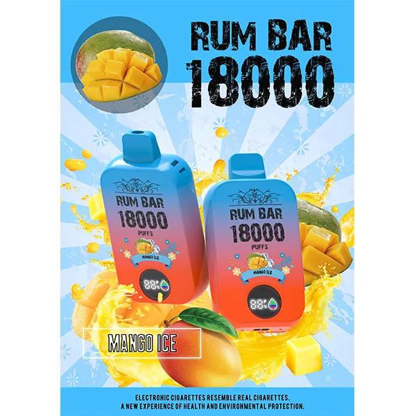 Rum Bar 18000 Puff MANGO ICE