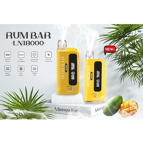 Rum Bar 18000 Puff Mango ice