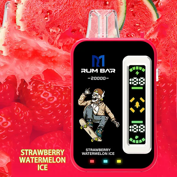 Rum Bar 20000 Puff STRAWBERRY WATERMELON ICE