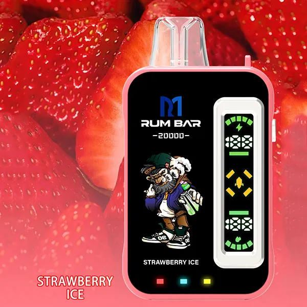 Rum Bar 20000 Puff STRAWBERRY ICE