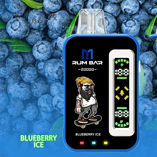 Rum Bar 20000 Puff BLUEBERRY ICE