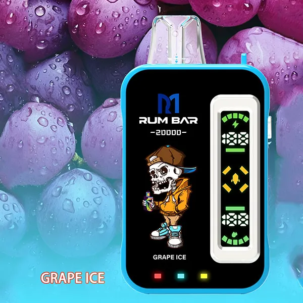 Rum Bar 20000 Puff GRAPE ICE