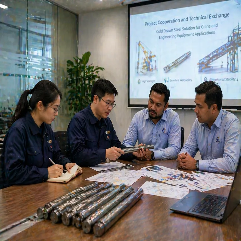 Malaysia Heavy Equipment Project: Customized Cold Drawn Steel Solution for Structural Manufacturing Applications