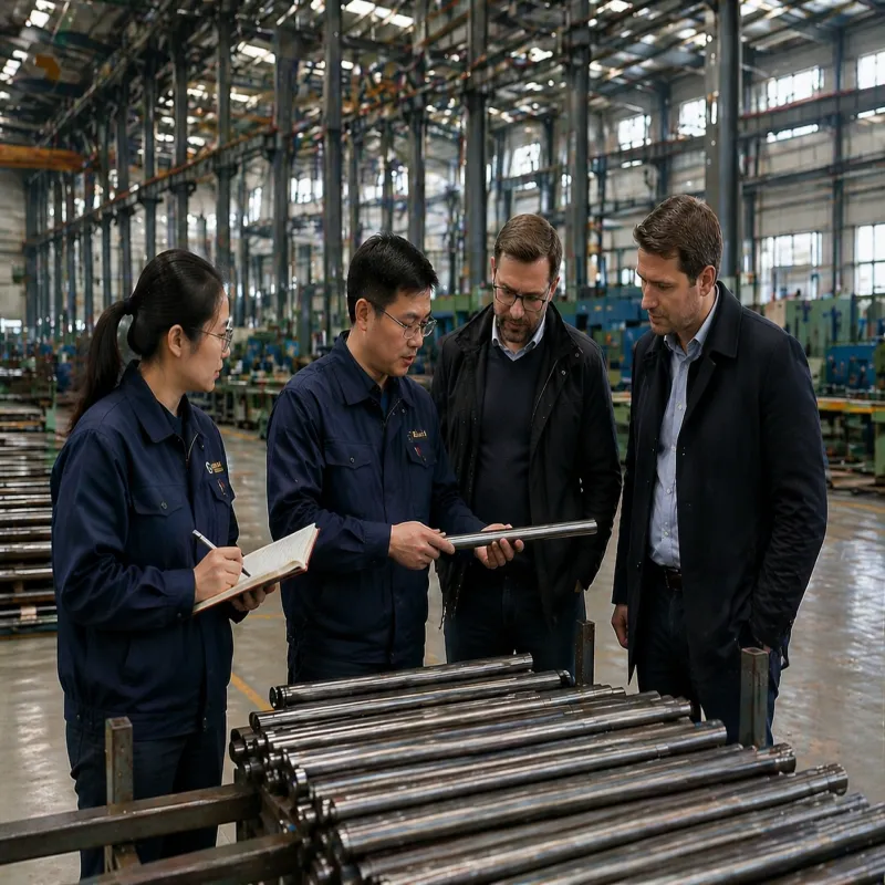 German Precision Machinery Cooperation Case: High-Accuracy Cold Drawn Steel Supply by Qingzhou Gensheng Metal Co., Ltd.